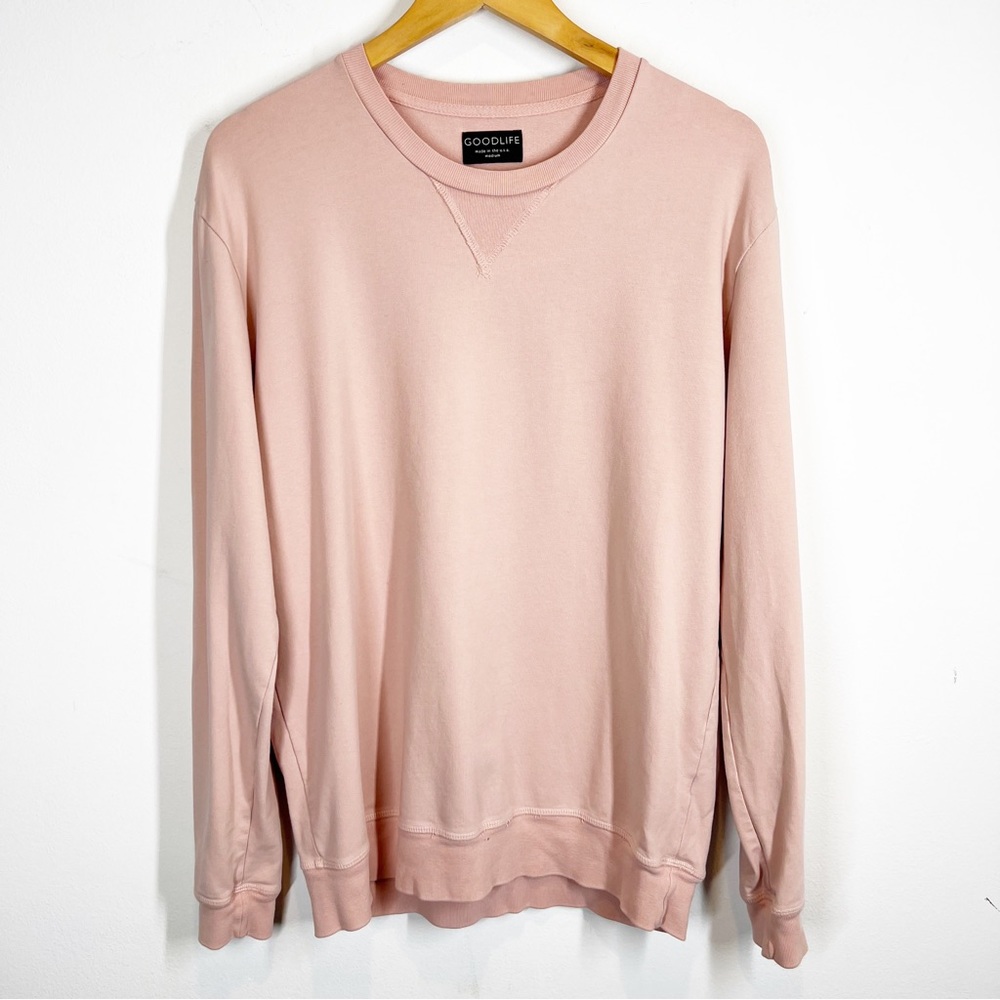 Goodlife Light Pink Crewneck Sweatshirt